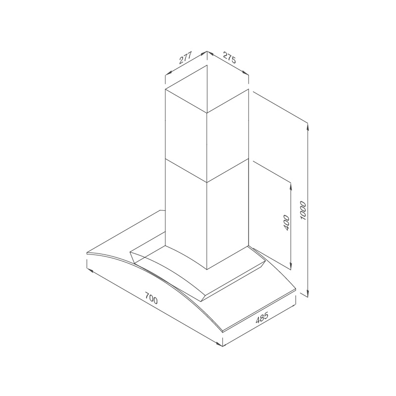 Máy hút khói, khử mùi MC 9078-700 - mc 9078 700