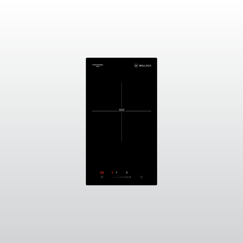 BẾP KÍNH ÂM 1 TỪ MALLOCA DOMINO MDI 301 - mdi 301 1