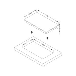 BẾP ĐIỆN DOMINO MDR 302  - mdr 302