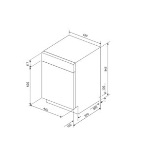 MÁY RỬA CHÉN MALLOCA MDW10-BS08FS - mdw10 bs08fs