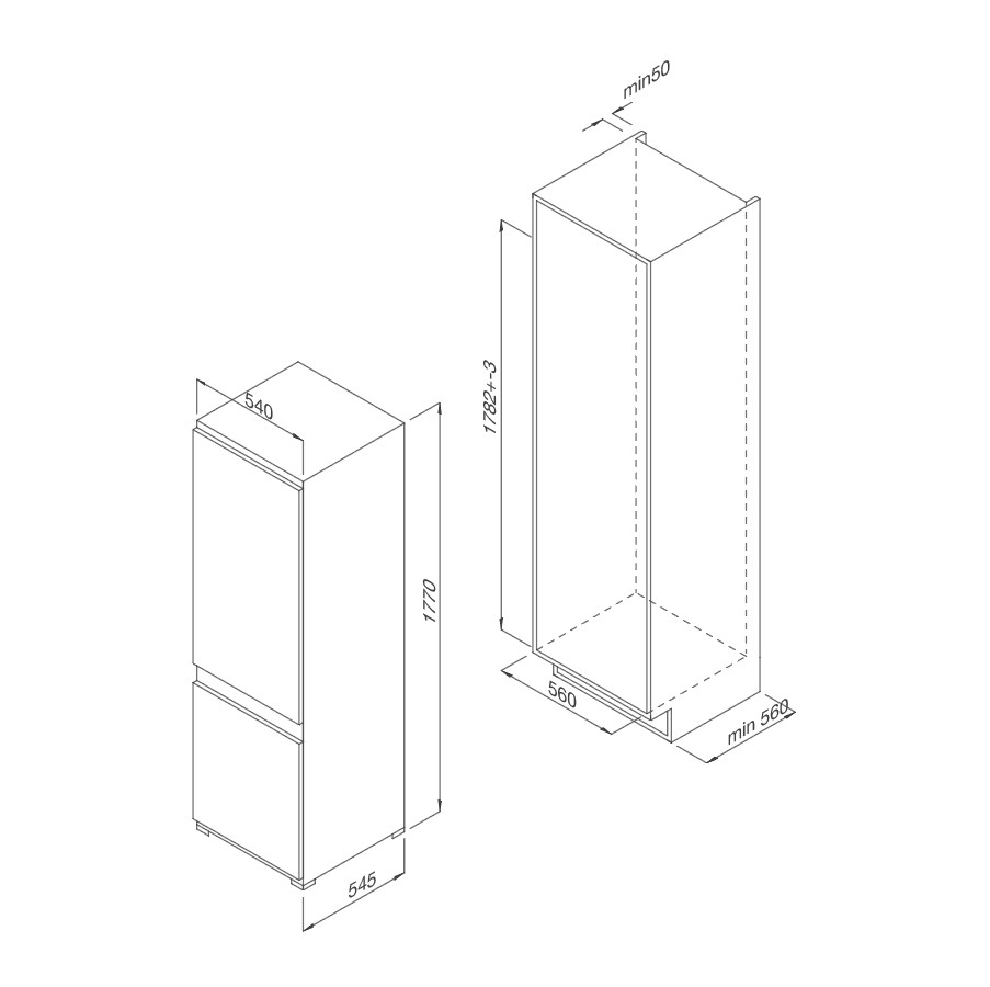 TỦ LẠNH ÂM TỦ MALLOCA MF-246EBI - mf 246ebi 1 2