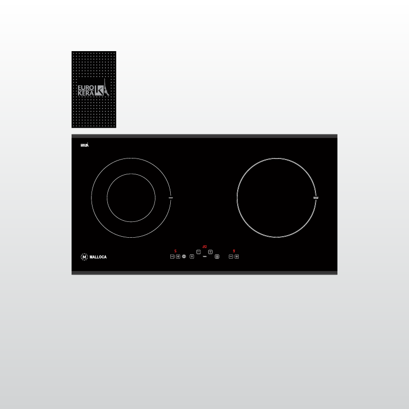 BẾP KẾT HỢP MALLOCA MH-02IR D - mh 02ir d 1