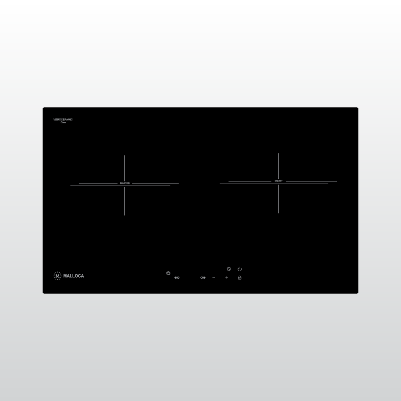 Bếp kính âm 1 điện và 1 từ MH-732 EIR - mh 732 eir 1