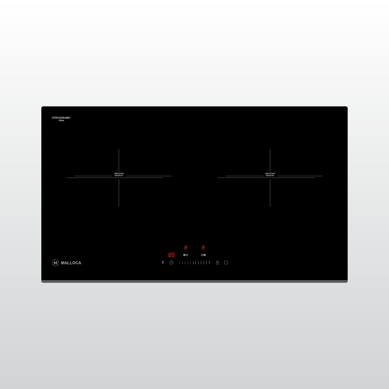 BẾP KÍNH ÂM 2 TỪ MALLOCA MH-732 IN - mh 732 in 1