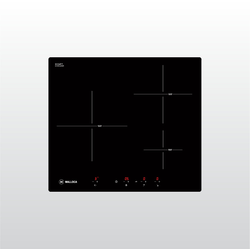 BẾP KÍNH ÂM 3 TỪ MALLOCA MI 593 BN - mi 593 bn 1