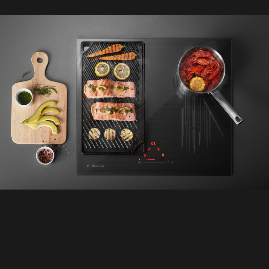 BẾP KÍNH ÂM TỪ MALLOCA MI 594 LINEAR - mi 594 linearud