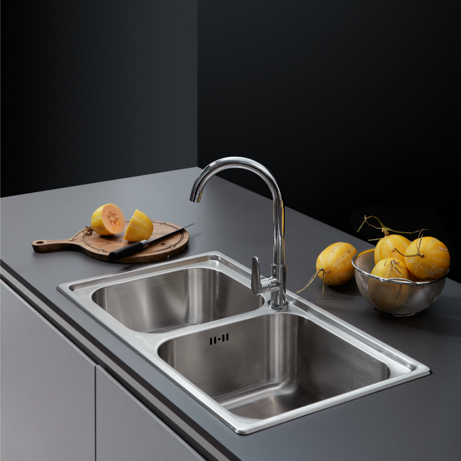 Chậu rửa chén MS 2076EP - ms 2076e 2ud