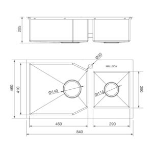 Chậu Rửa Chén MS 610A - ms 610a