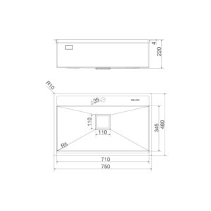 Chậu rửa chén MS 6302T - ms 6302t