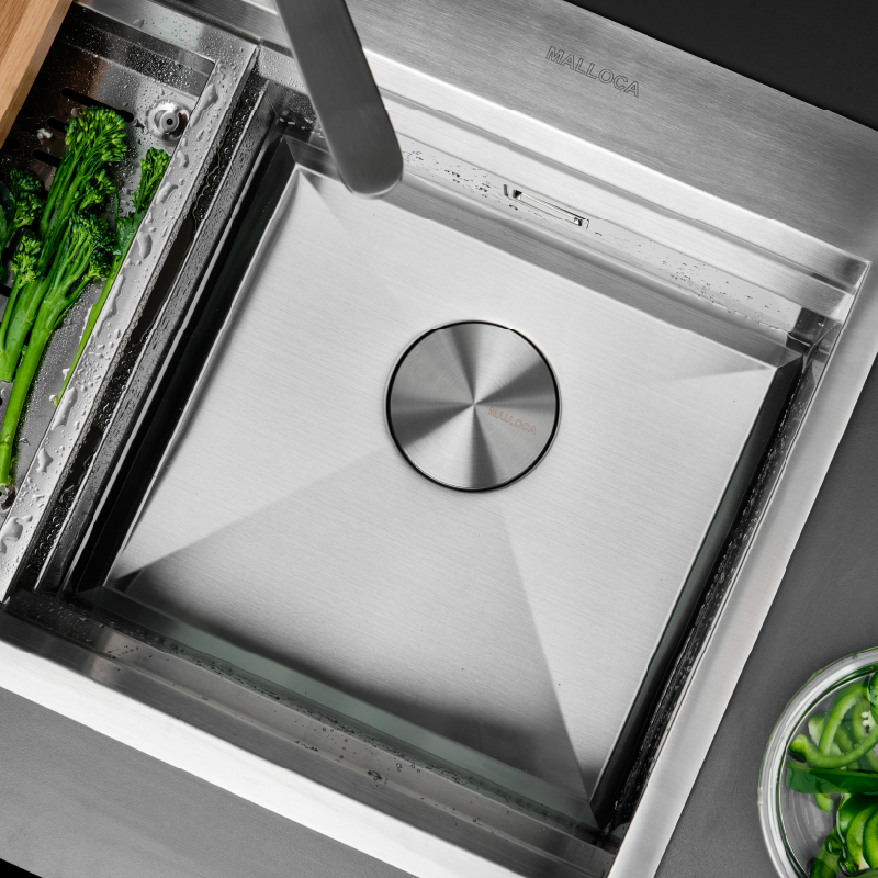 CHẬU RỬA CHÉN MALLOCA SLIDE MS 862 - ms 8629ud