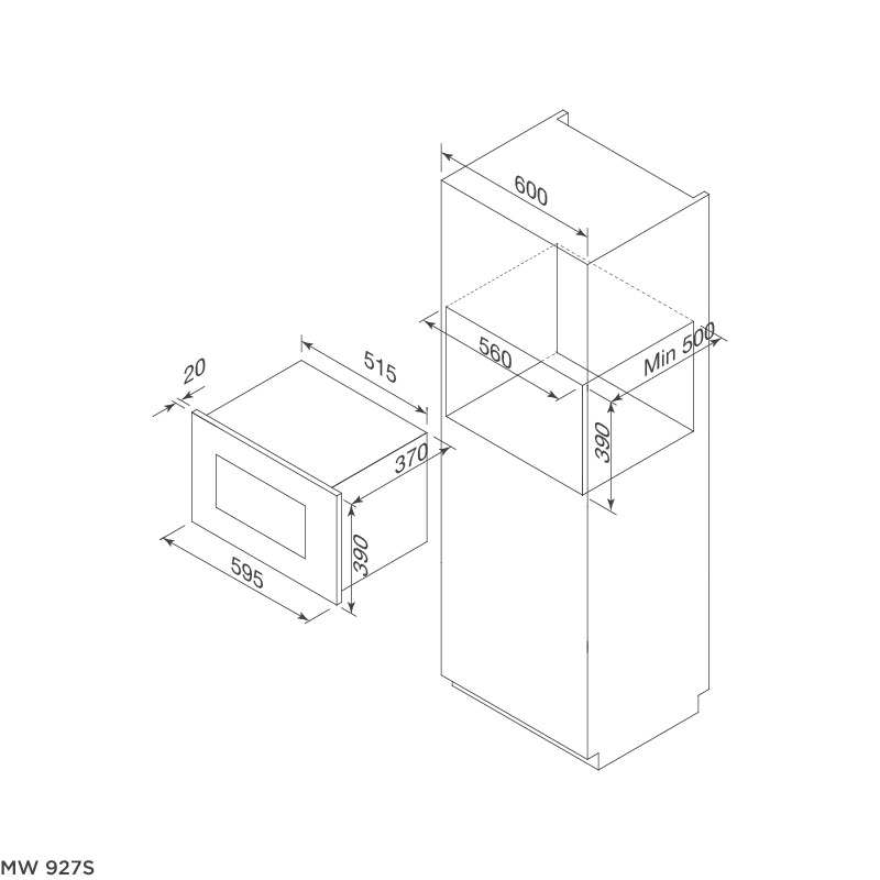 LÒ VI SÓNG MALLOCA MW 927S  - mw 927s