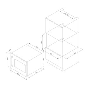Tủ bảo quản rượu âm tủ MWC-22G - mwc 22g mwc 22s 1