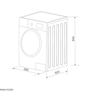 Máy giặt kết hợp sấy MWD-FC100 - mwd fc100