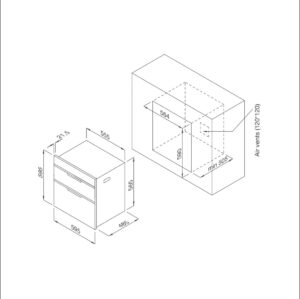 MÁY SẤY CHÉN DĨA ÂM TỦ MALLOCA MSC-1005 - my sy chn msc 1005