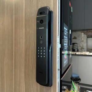 Khóa cửa thông minh Philips DDL709-7HWS Face ID camera, app wifi, video call - philips ddl709 7hws 2