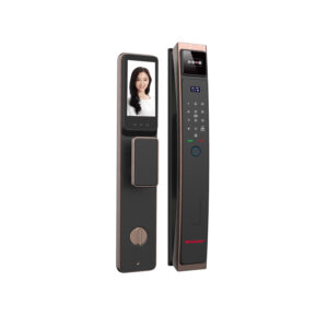 Khoá cửa vân tay Sharp H3-V Pro đồng đỏ App wifi