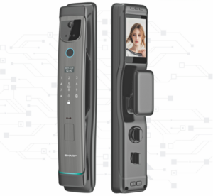 Khóa cửa điện tử SHARP S5-FDV App wifi, Face ID