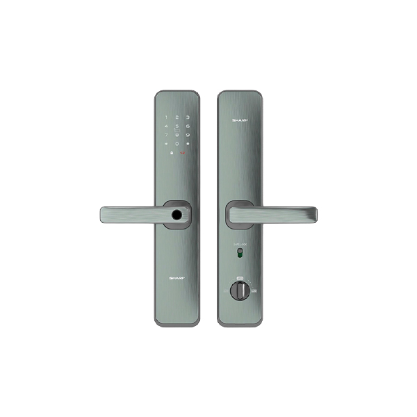 Khoá cửa điện tử Sharp A2-B Gray (màu Xám)