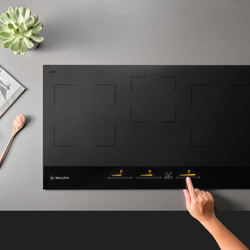 BẾP KÍNH ÂM 3 TỪ MALLOCA SKYLUX MH-803 - skylux mh 803 3