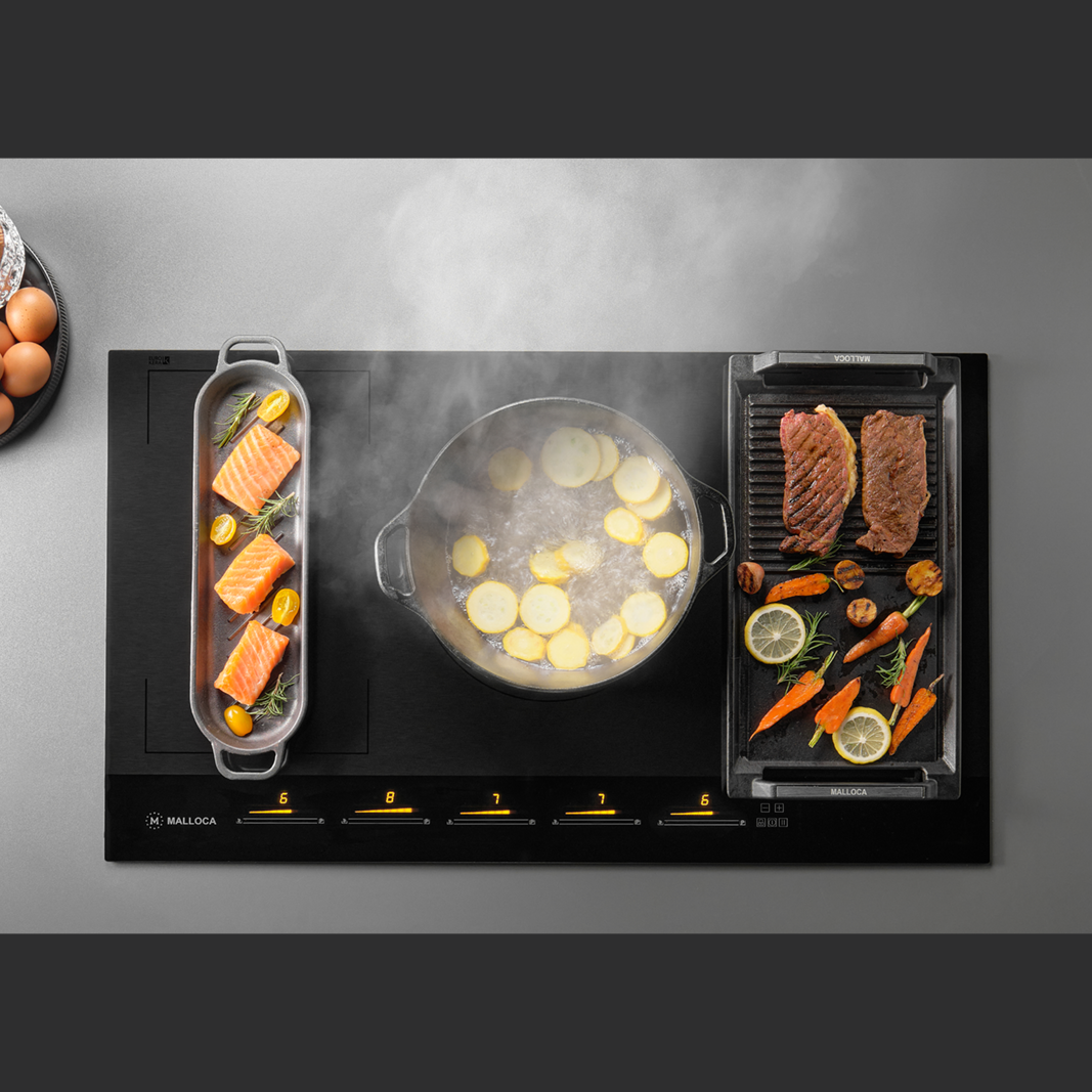 BẾP KÍNH ÂM 5 TỪ MALLOCA SKYLUX MH-885 - skylux mh 885 2