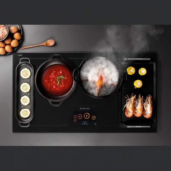 HÌNH ẢNH THỰC TẾ CỦA BẾP TỪ ĐA ĐIỂM MALLOCA TFT SKYLUX MH-92TFT