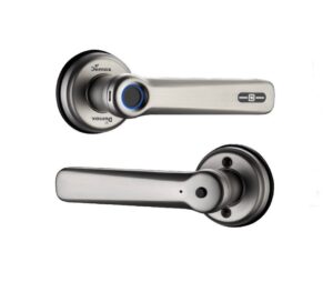 Khóa cửa thông phòng Demax SL109 SV App Bluetooth Của Đức