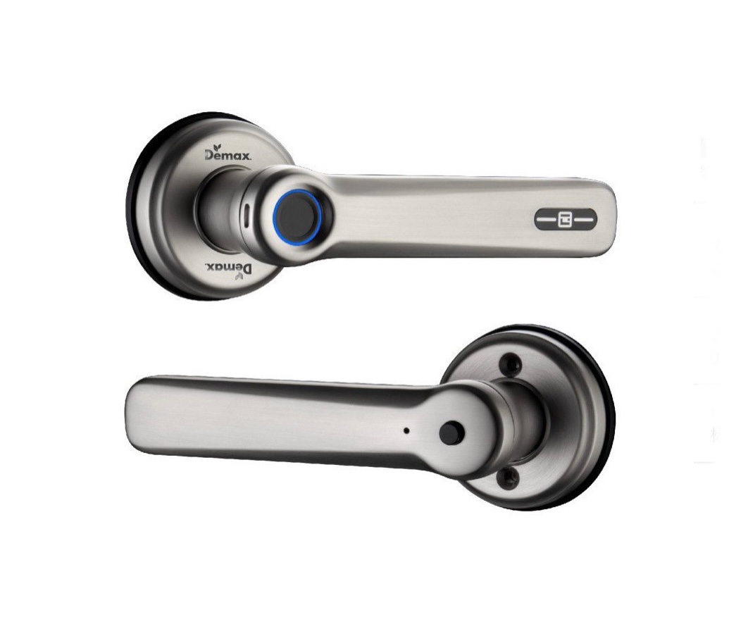 Khóa cửa thông phòng Demax SL109 SV App Bluetooth Của Đức