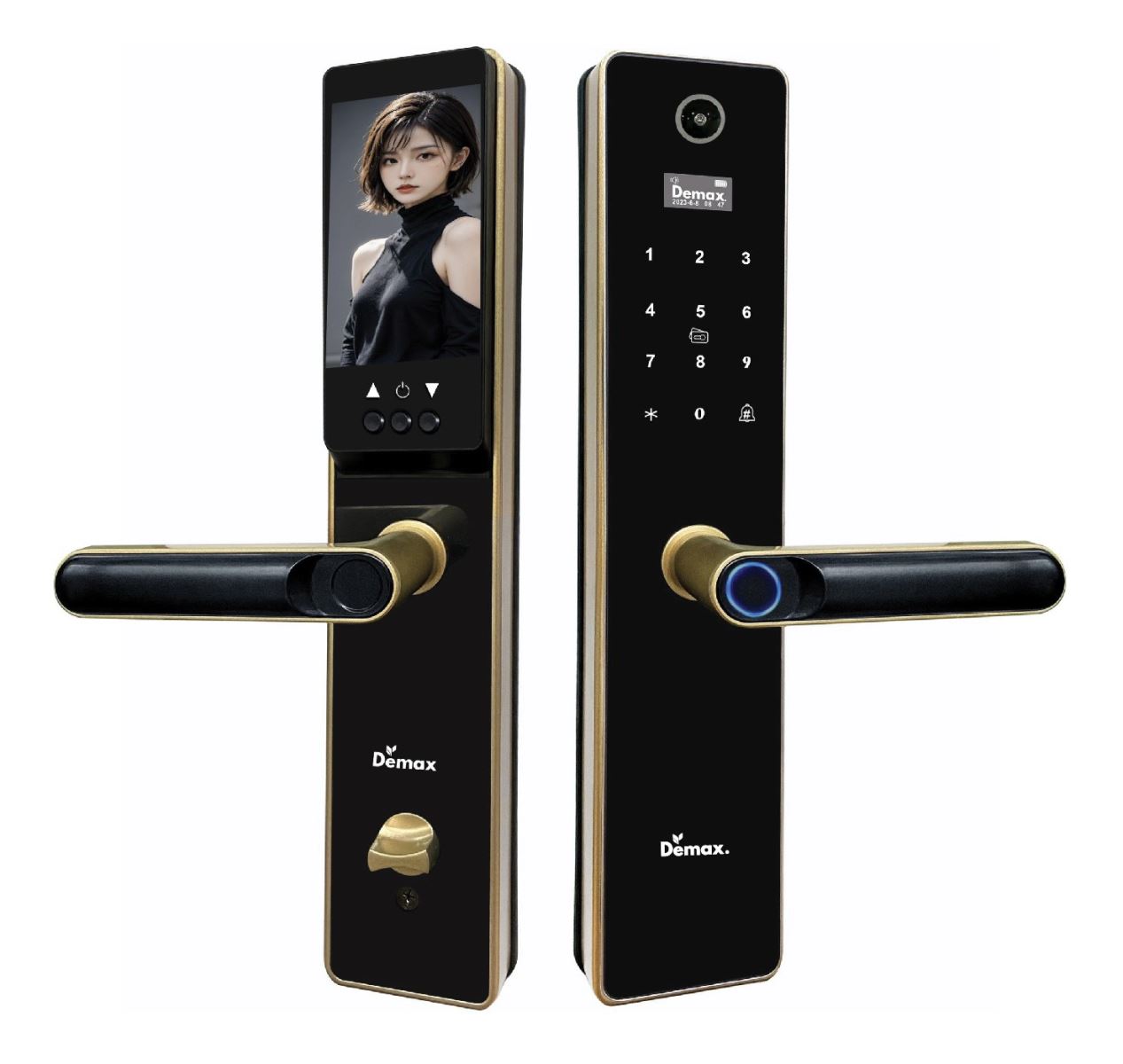 KHÓA CỬA VÂN TAY APP WIFI DEMAX SL-C626 CG - sl c626cg 1
