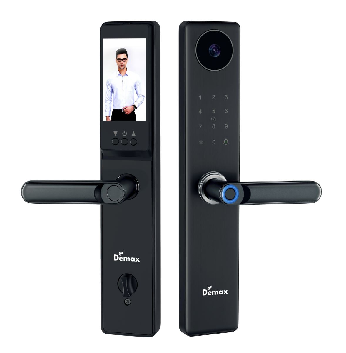 KHÓA CỬA THÔNG MINH APP WIFI DEMAX SL-C66 BL