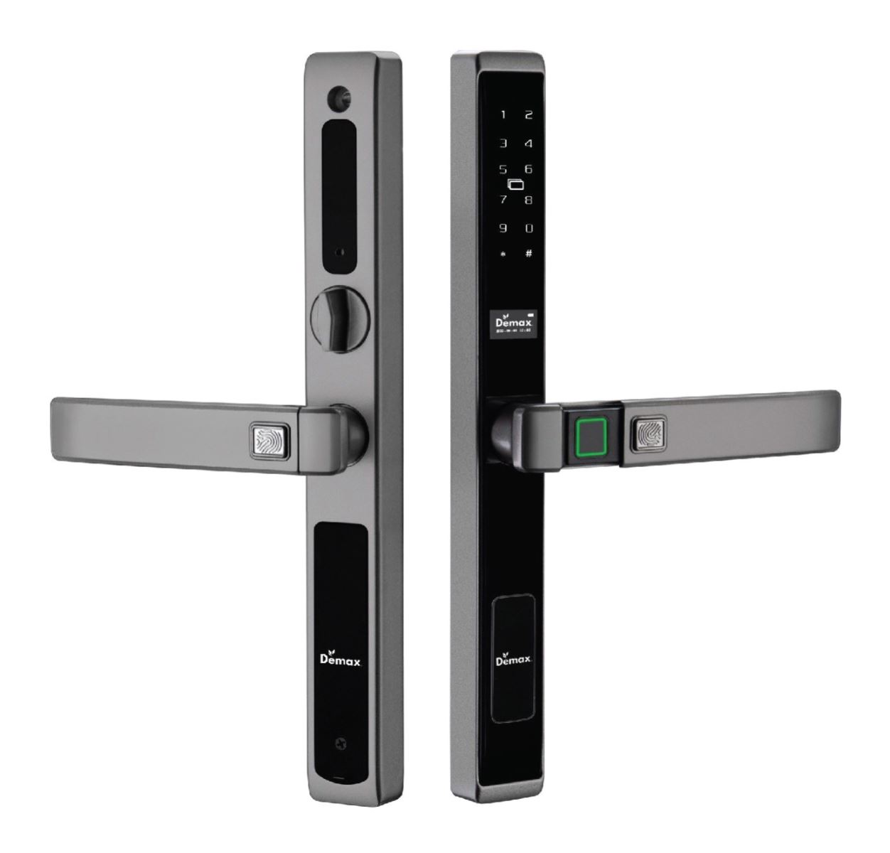 Khóa vân taycửa nhôm Demax SL688 AG chống nước IP56, chốt trong an toàn – Của Đức