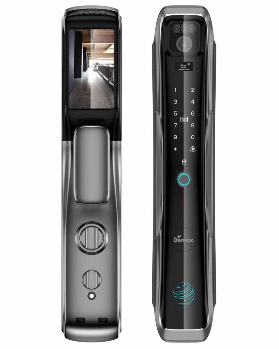 KHÓA CỬA NHẬN DIỆN FACE ID APP WIFI DEMAX SL918 GS  - sl918dg 1