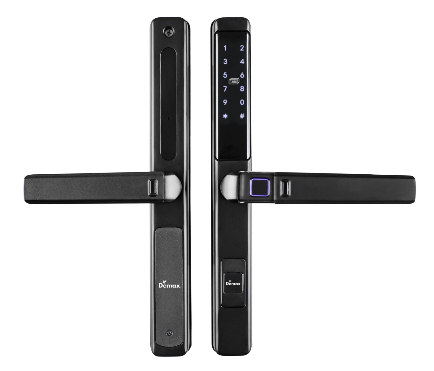Khóa vân tay cửa nhôm Demax SL501 JB chống nước