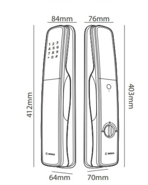 KHÓA CỬA VÂN TAY APP WIFI BOSCH EL800A DE MÀU ĐỒNG  - thong so el800a ca7e764f b483 450a b9ad be506f6bcf55