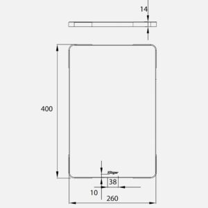THỚT INOX KLUGER KCB 121FB - thot inox kluger kcb 121fb kt scaled 1