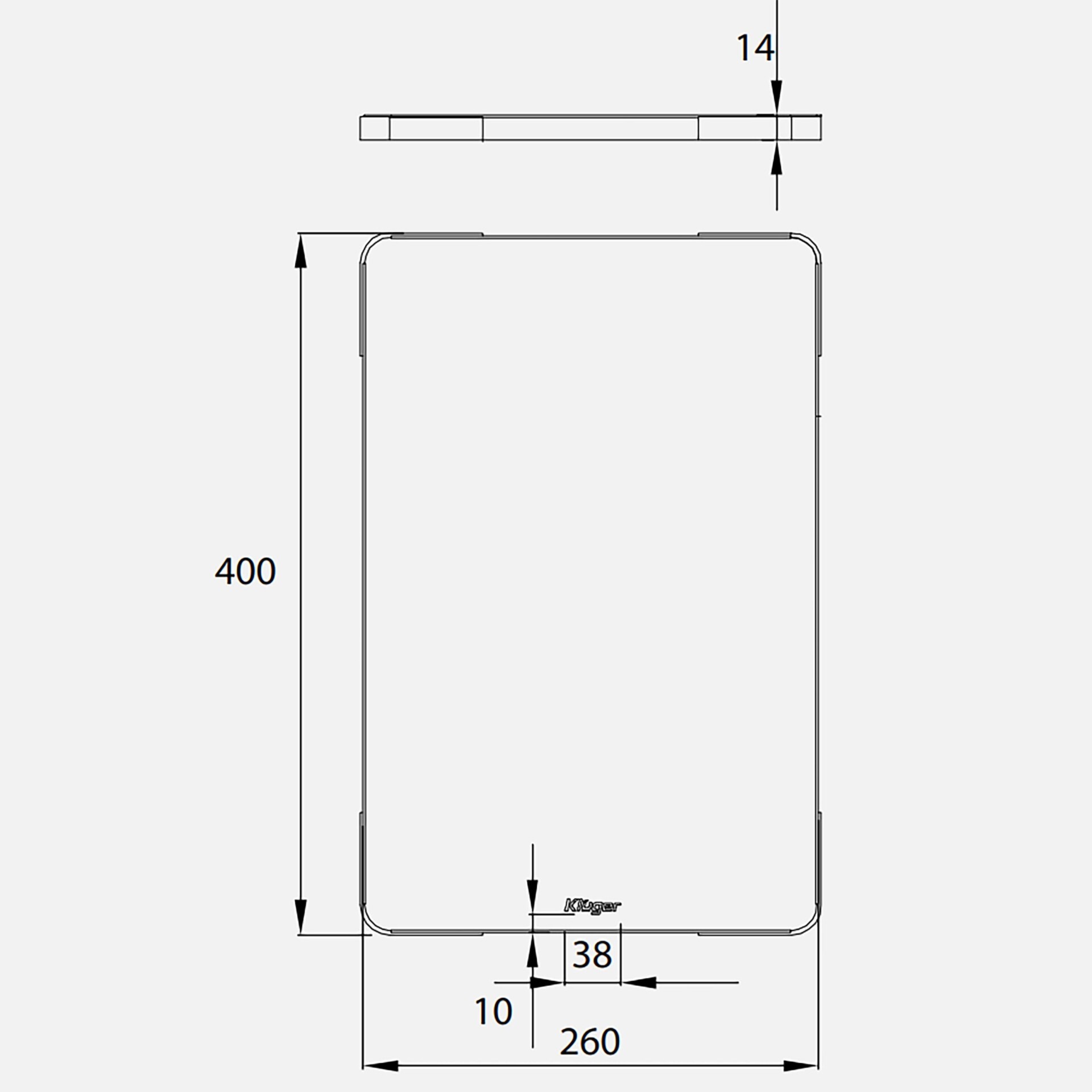THỚT INOX KLUGER KCB 121FB - thot inox kluger kcb 121fb kt scaled 1