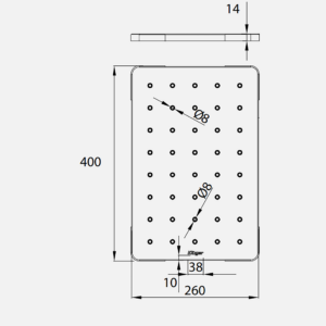 THỚT INOX KLUGER KCB 131FS - thot inox kluger kcb 131fs kt