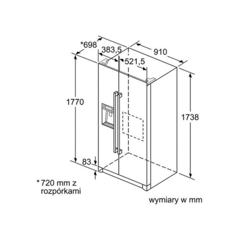 Tủ lạnh Bosch KAG90AI20 - tu lanh bosch kag90ai20 1 2