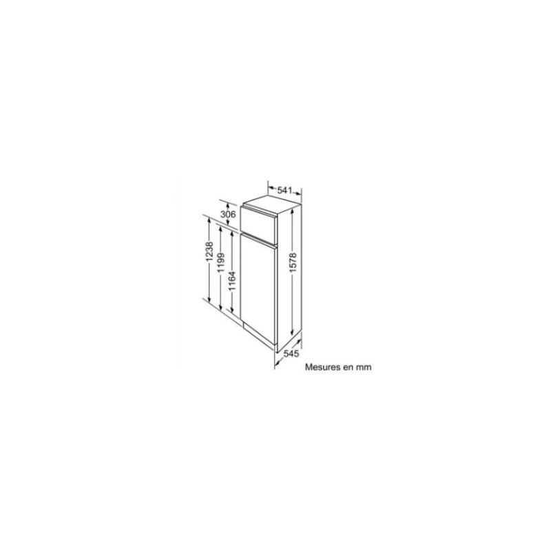 Tủ lạnh Bosch KID28V20FF - tu lanh bosch kid28v20ff