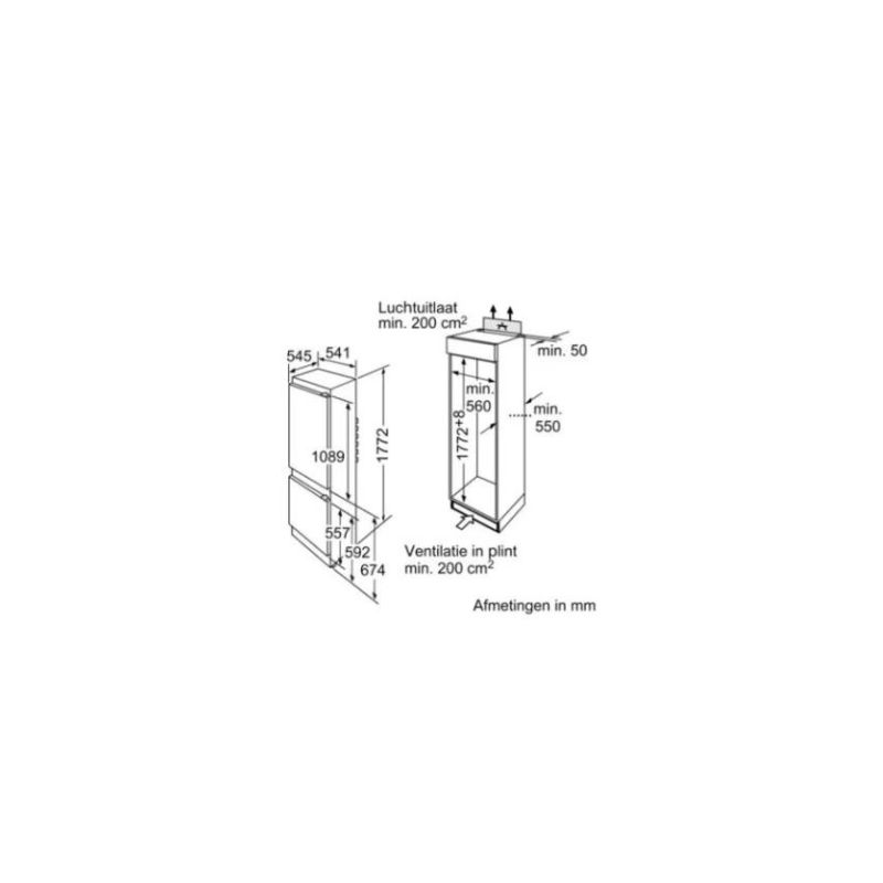 Tủ lạnh Bosch KIV38X20 - tu lanh bosch kiv38x20 2