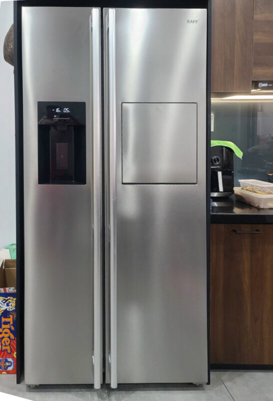 TỦ LẠNH SIDE BY SIDE KAFF KF-BCD606MBR