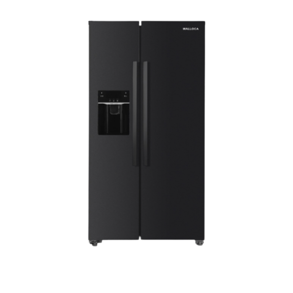HÌNH ẢNH THỰC TẾ CỦA TỦ LẠNH SIDE BY SIDE MALLOCA MF-547 SIM