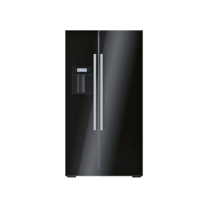 Tủ lạnh side by side đen Bosch KAN58A75