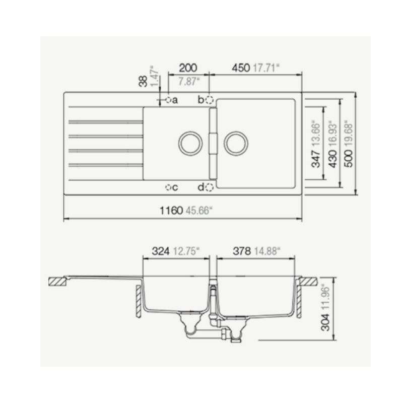 Chậu rửa chén bát Bosch HMH.SIGNUS D-200 MÀU ĐEN - untitled design 2023 09 20t112718 112