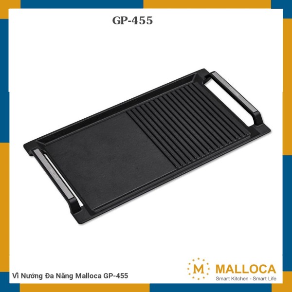 VỈ NƯỚNG ĐA NĂNG MALLOCA GP-455 - vi nuong da nang malloca gp 455
