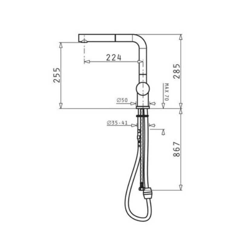 Vòi rửa bát Bosch Aladia - voi rua bat bosch aladia 2 1