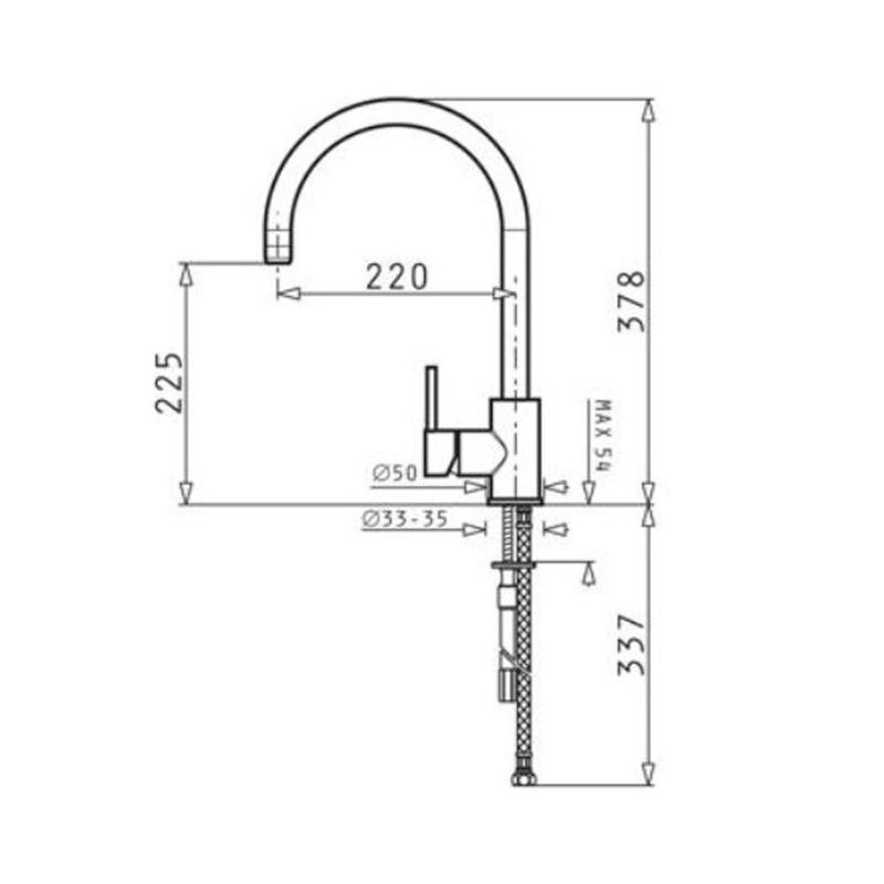 Vòi rửa bát Bosch Gusto - voi rua bat bosch gusto 2