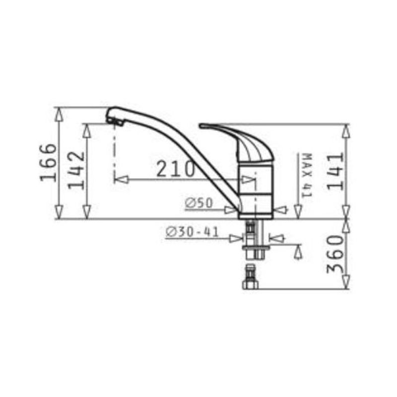 Vòi rửa bát Bosch Modo - voi rua bat bosch modo 2