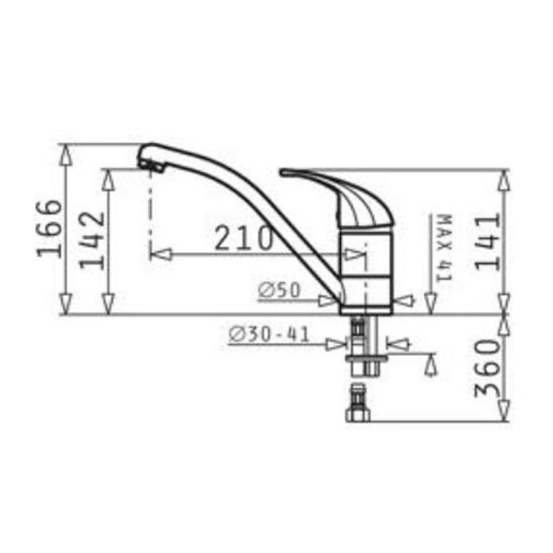 Vòi rửa bát Bosch Modo đá - voi rua bat bosch modo da 1
