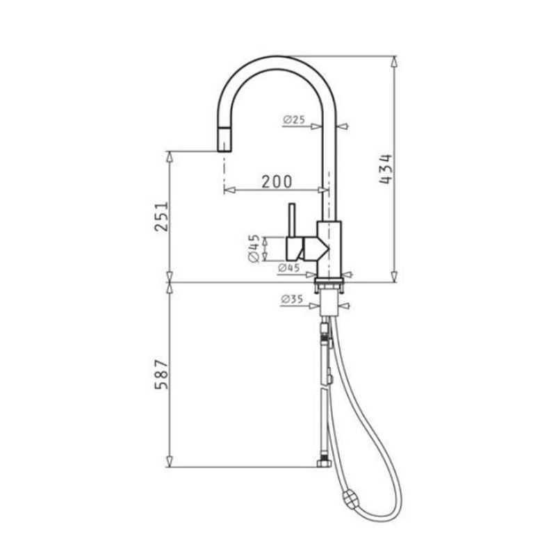 Vòi rửa bát Bosch Verismo - voi rua bat bosch verismo 2