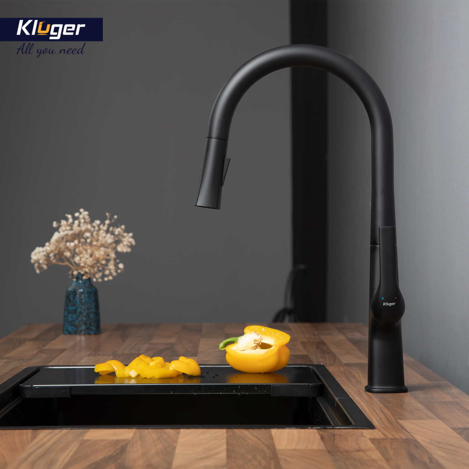 VÒI RỬA CHÉN KLUGER KLF0002B - voi rua bat kluger klf0002b 1